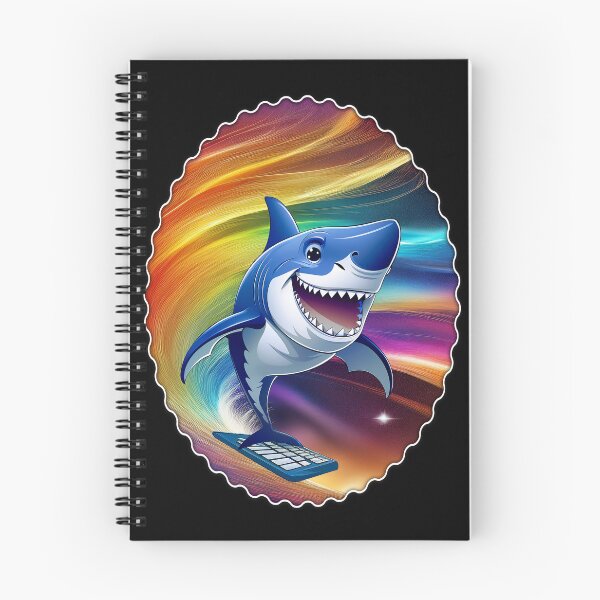 Item preview, Shark Surfing designed and sold by Karen Wood.