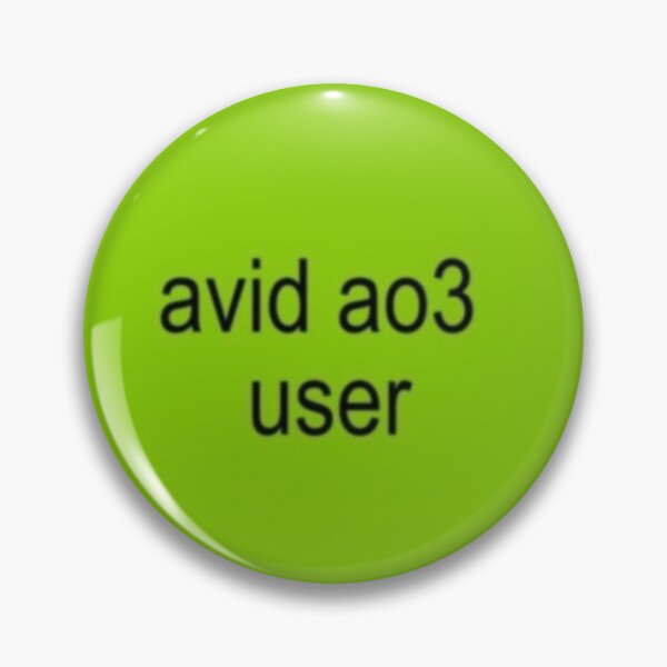 Item preview, avid ao3 user designed and sold by Martis Art.