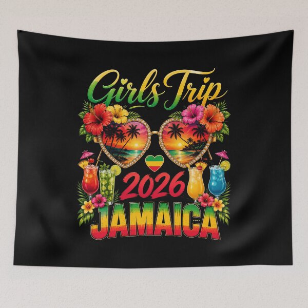 Item preview, Girls Trip 2026 Jamaica Friends Vacation Getaway designed and sold by FormalDehyena.