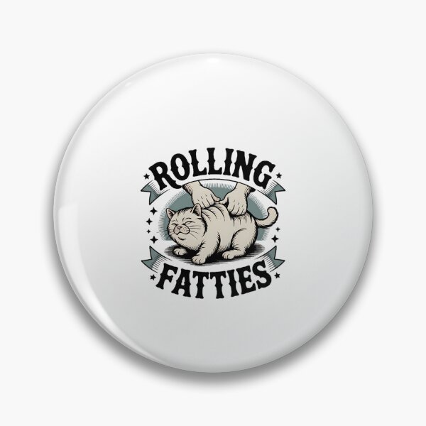 Item preview, Rolling Fatties Cat Tee Funny Fat Cat designed and sold by PamoHunter.