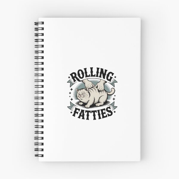 Item preview, Rolling Fatties Cat Tee Funny Fat Cat designed and sold by PamoHunter.