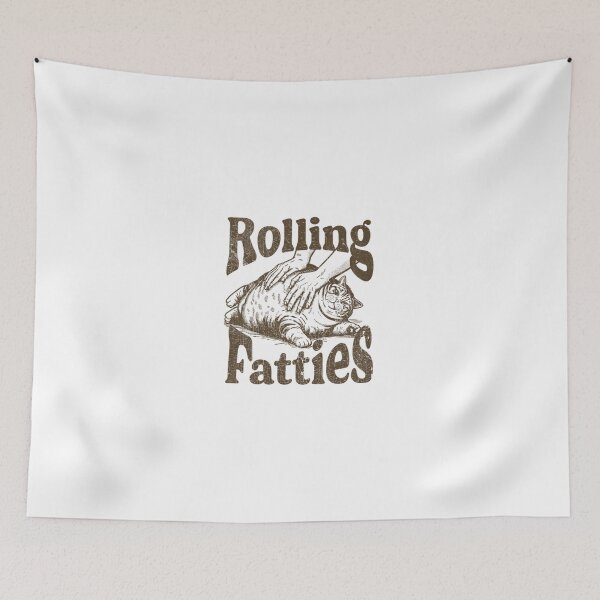 Item preview, Vintage Rolling Fatties Cat 90S designed and sold by PamoHunter.