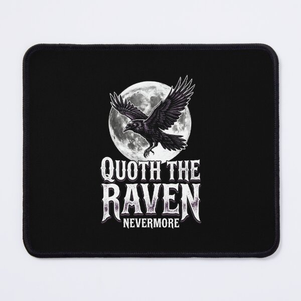 Item preview, Edgar Allan Poe Quoth the Raven Nevermore Moon designed and sold by Fenay Designs.