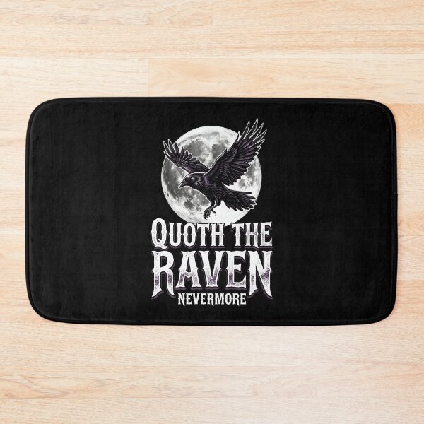 Item preview, Edgar Allan Poe Quoth the Raven Nevermore Moon designed and sold by Fenay Designs.