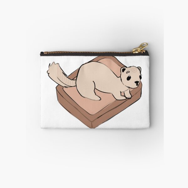Item preview, - toast ferret - Little Lunchbox - white - designed and sold by echoztarrr.