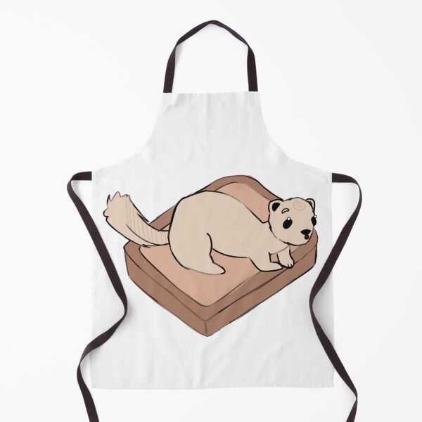 Item preview, - toast ferret - Little Lunchbox - white - designed and sold by echoztarrr.