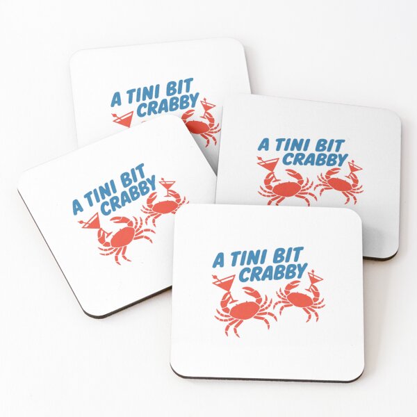 Item preview, Funny Martini Crab Pun: A Tini Bit Crabby | Retro Beach Cocktail Graphic designed and sold by Colorful-Garden.