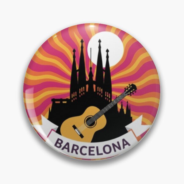Aperçu de l'œuvre Barcelone créée et vendue par JonysCreativeDesigns.