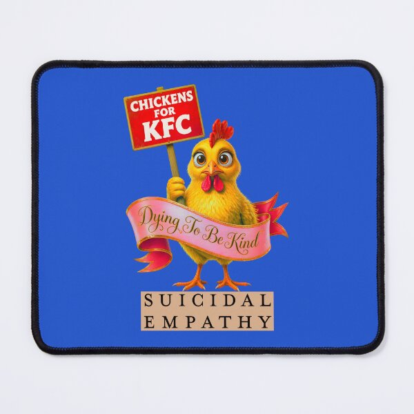 Item preview, CHICKENS FOR KFC SUICIDAL EMPATHY 1 designed and sold by DigitalandPhoto.