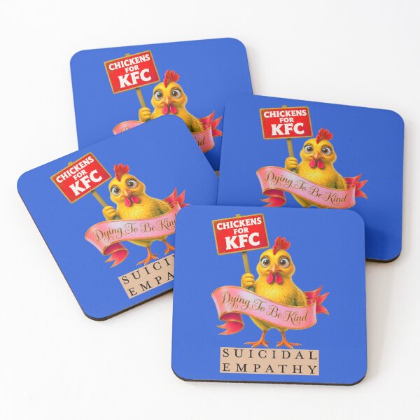 Item preview, CHICKENS FOR KFC SUICIDAL EMPATHY 1 designed and sold by DigitalandPhoto.