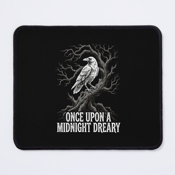 Item preview, Edgar Allan Poe Once Upon a Midnight Dreary Raven designed and sold by Fenay Designs.