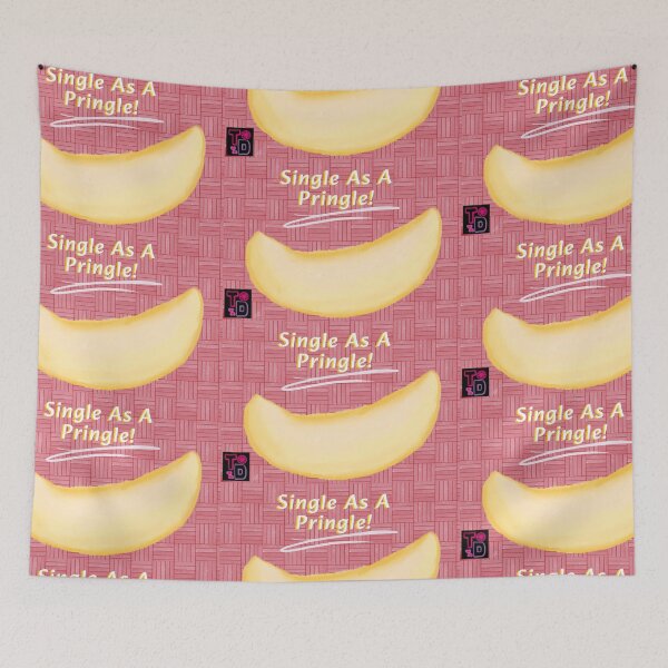 Item preview, Single as a Pringle!  designed and sold by Twisted Doodles.
