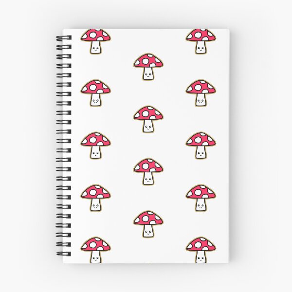 Item preview, Cute Kawaii Vivid Crimson Mushroom Sticker Transparent Background designed and sold by NadDot.