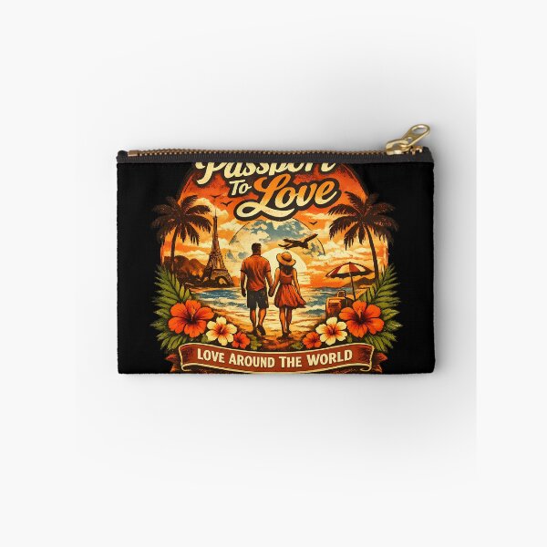Item preview, Passport To Love Romantic Summer Vacation Couple Design designed and sold by RoyesButler.