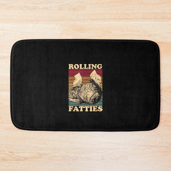 Item preview, Rolling Fatties Cat Funny Cute Cat Lover  designed and sold by PamoHunter.