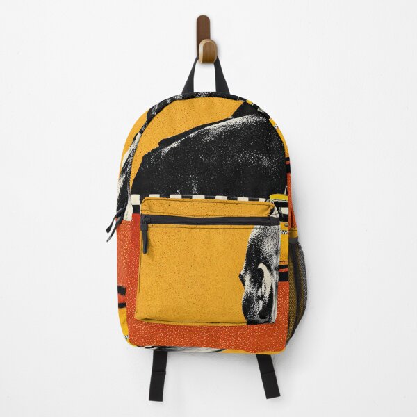Item preview, Mohawk Man Yellow Taxi Retro Orange Noir Film Poster designed and sold by Cine8.