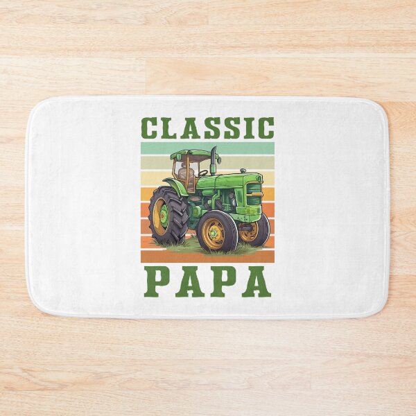 Item preview, Classic Papa Vintage Tractor Retro Sunset designed and sold by Dmetalx Art Apparel.