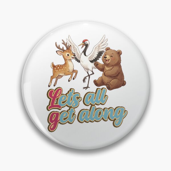 Item preview, Let's all get along designed and sold by LOVEARTDESIGN.