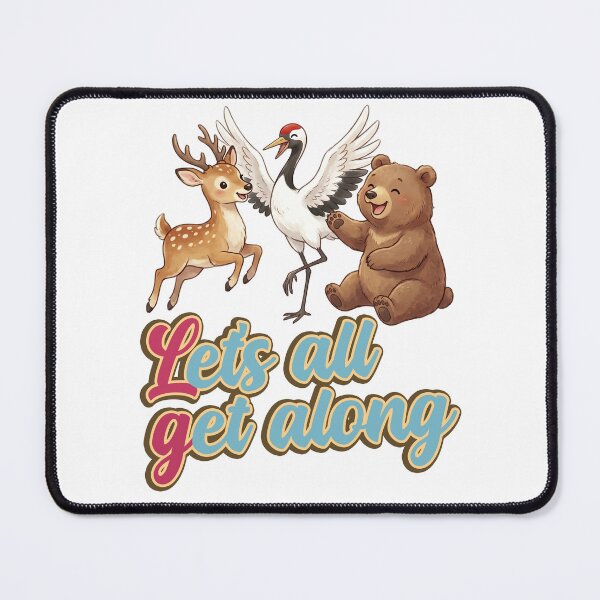 Item preview, Let's all get along designed and sold by LOVEARTDESIGN.