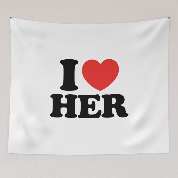 Item preview, I Love Her designed and sold by shitpostee.