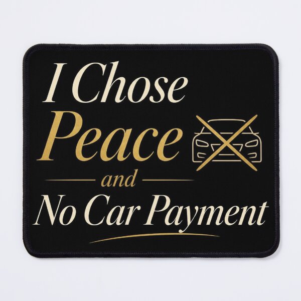 Item preview, I Chose Peace and No Car Payment Funny Debt Free Shirt Financial Journey Tee designed and sold by BrokeNoMoreCo.