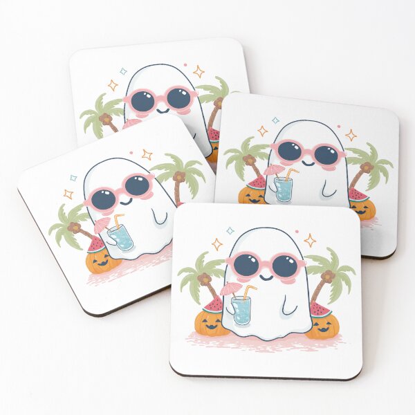 Item preview, Spooky Splash Summerween Ghost designed and sold by TobattoVision Commodities.