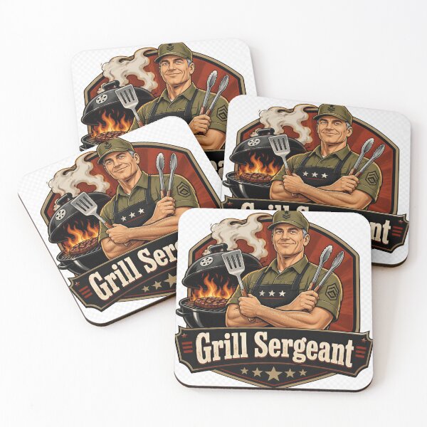 Item preview, Grill Sergeant BBQ Dad Shirt designed and sold by SVARCreations.