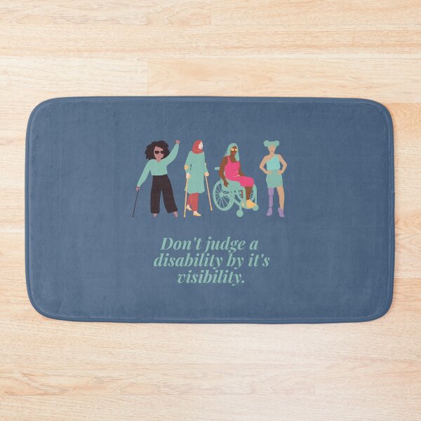 Item preview, Don't Judge A Disability By It's Visibility - Blue Edition designed and sold by Megan-Alice.