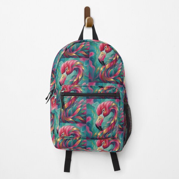 Item preview, Tropical Flamingo Fantasy, Bold Colorful Beach Wall Art By Sherry Lynn designed and sold by Sherrylynart.