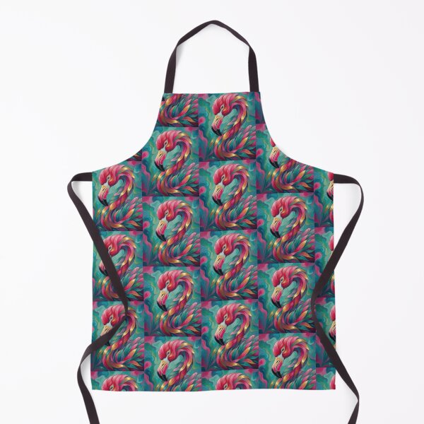 Item preview, Tropical Flamingo Fantasy, Bold Colorful Beach Wall Art By Sherry Lynn designed and sold by Sherrylynart.