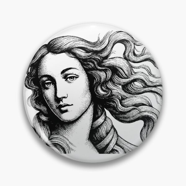 Item preview, The Birth of Venus Vintage Engraving Digital Sketch designed and sold by RPrintPulse.