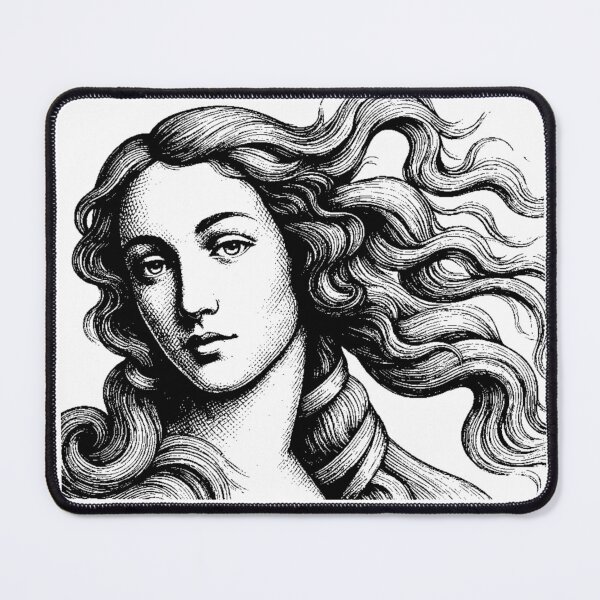 Item preview, The Birth of Venus Vintage Engraving Digital Sketch designed and sold by RPrintPulse.