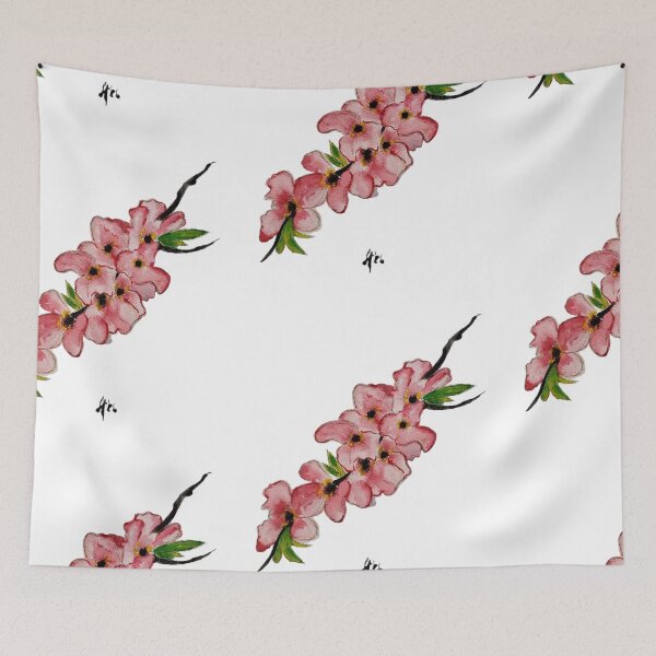 Item preview, Peach Blossom - Watercolor designed and sold by artelujazz.