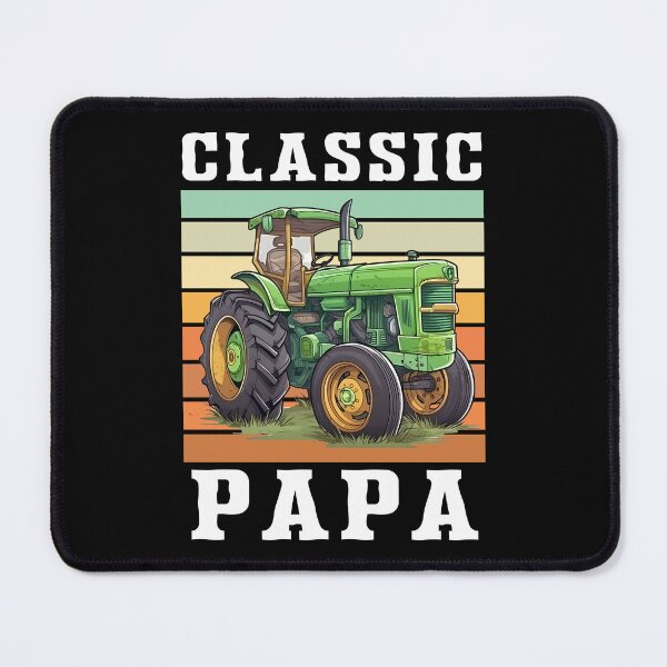 Item preview, Classic Papa Vintage Tractor Retro Sunset designed and sold by Dmetalx Art Apparel.