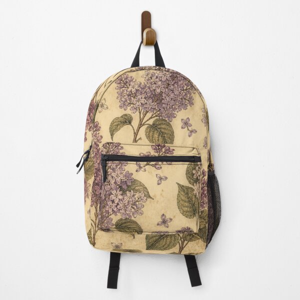 Item preview, Vintage Lilac Botanical Pattern designed and sold by DreamPixelPrint.