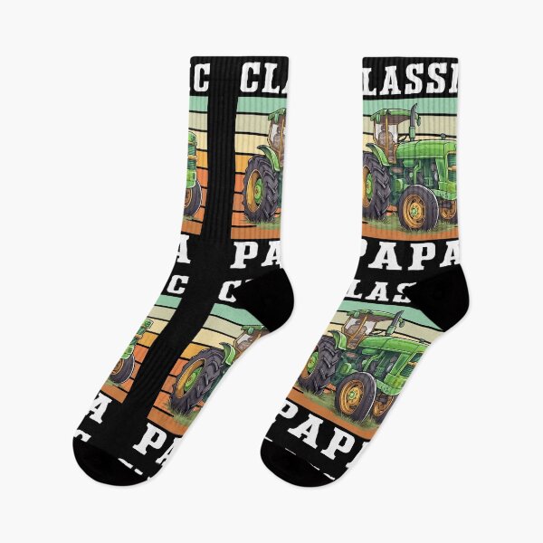 Item preview, Classic Papa Vintage Tractor Retro Sunset designed and sold by Dmetalx Art Apparel.