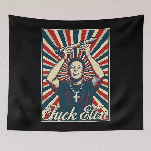 Item preview, Fuck Elon designed and sold by Floki-Den.