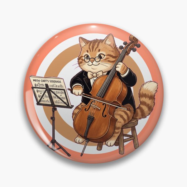 Item preview, Cat Playing Cello designed and sold by McThingummy.