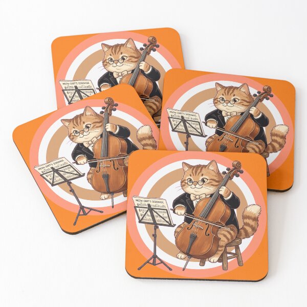 Item preview, Cat Playing Cello designed and sold by McThingummy.