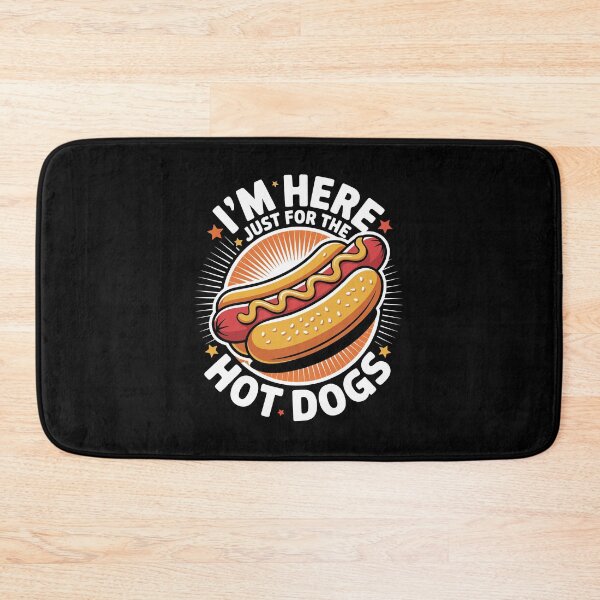 Aperçu de l'œuvre Je suis là pour les hot-dogs. créée et vendue par jkrphoto.