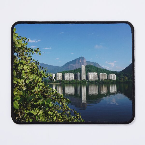 Item preview, Lagoa Rodrigo de Freitas & Cristo Redentor designed and sold by anafrancisconi.