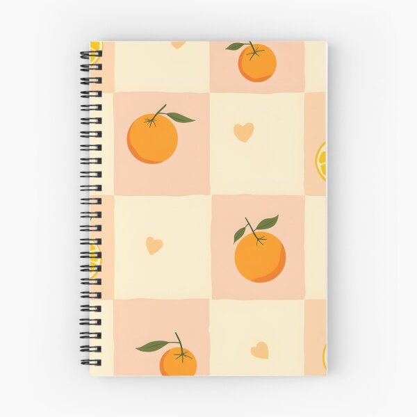 Artikelvorschau, Ästhetik mit pastellorangenem Muster | Rosa-gelb-orangefarbene Retro-Quadrate | Niedliches Sommer-Kleidungsdesign mit Zitrusmotiven entworfen und verkauft von PeacefulD-signs.