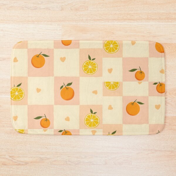Item preview, Pastel Orange Pattern Aesthetic | Pink Yellow Orange Retro Squares | Cute Citrus Summer Apparel Design designed and sold by PeacefulD-signs.