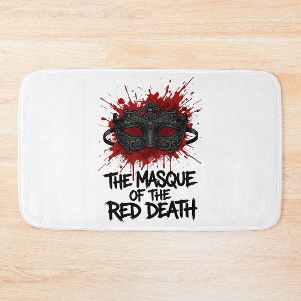 Aperçu de l'œuvre Edgar Allan Poe Le Masque de la Mort Rouge Masque Gothique créée et vendue par Fenay Designs.
