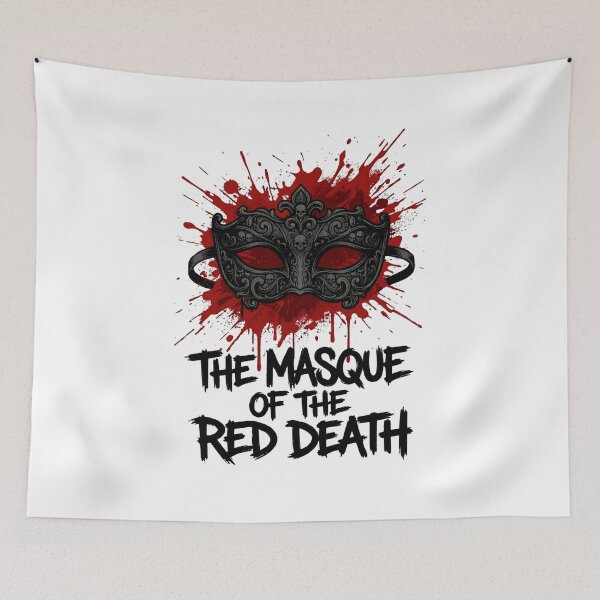 Item preview, Edgar Allan Poe The Masque of the Red Death Gothic Mask designed and sold by Fenay Designs.