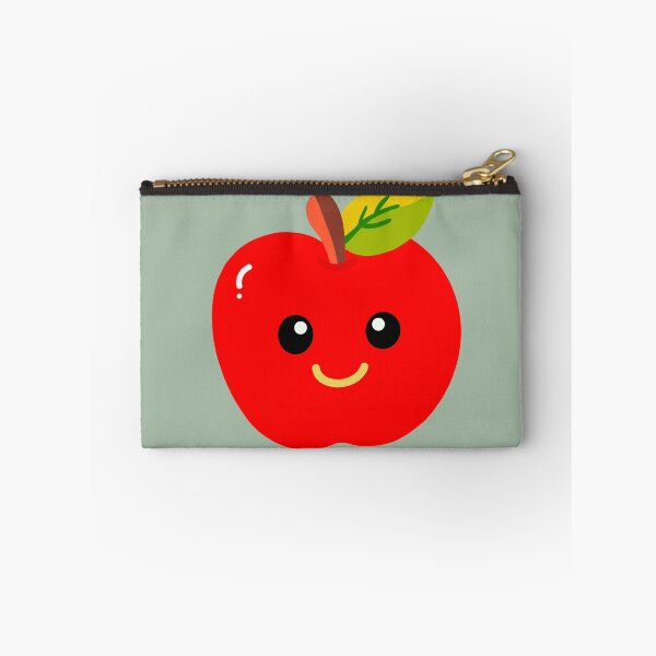 Item preview, : ⁠Cute Red Apple Character Illustration with Happy Smiling Face for Kids⁠ designed and sold by Teenidesign .