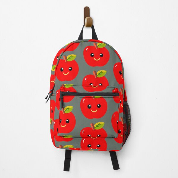 Item preview, : Cute Red Apple Character Illustration with Happy Smiling Face for Kids designed and sold by Teenidesign .