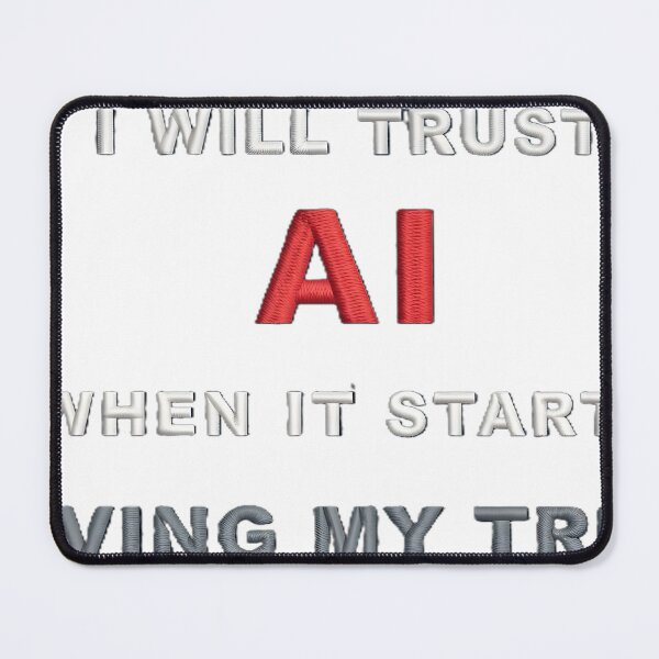Item preview, Funny AI Trucker designed and sold by GreatPeopleMind.
