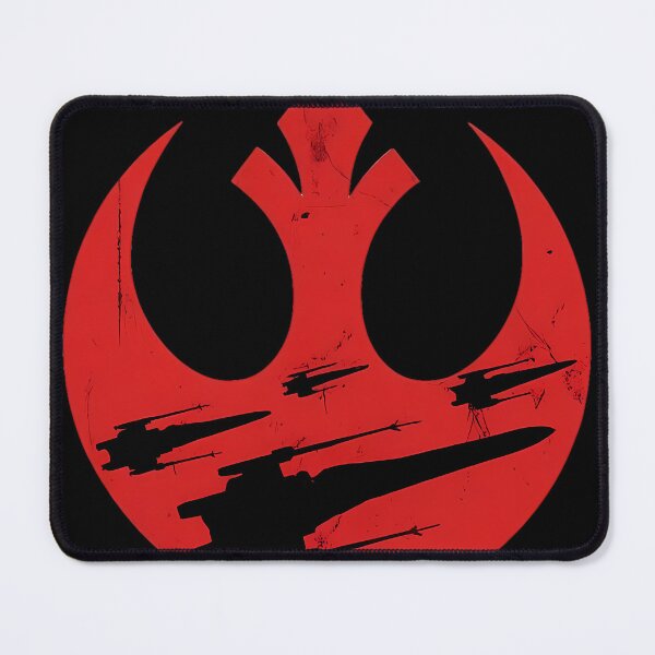 Item preview, Rebel Alliance Logo with Silhouettes - X-Wing Fleet Distressed Logo designed and sold by Andruzito.