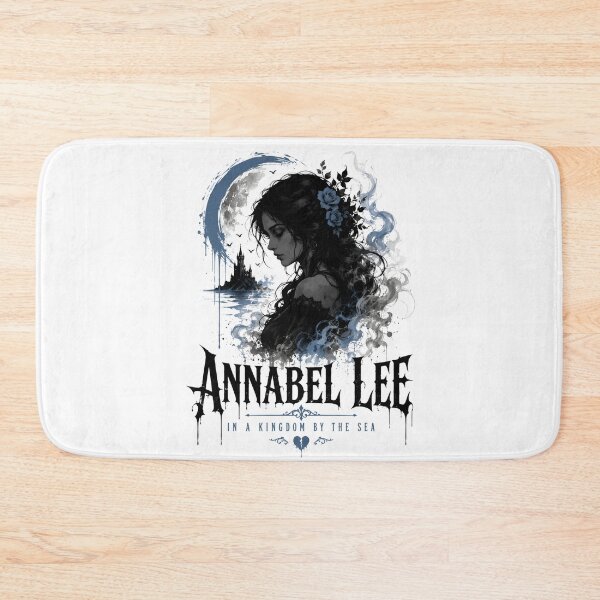 Item preview, Edgar Allan Poe Annabel Lee Kingdom by the Sea designed and sold by Fenay Designs.